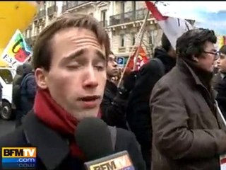 Postes supprimés : les enseignants dans la rue