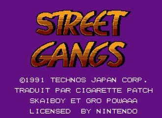 Test de Street Gangs (NES)