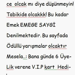 Facebook Sayfa tanitimi.