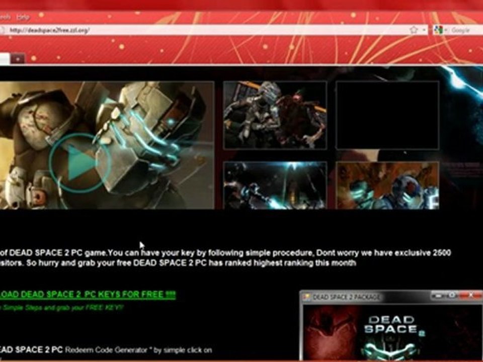DEAD SPACE 2 PC KEYGEN--100% GUARANTEE