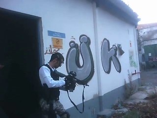 partida de airsoft