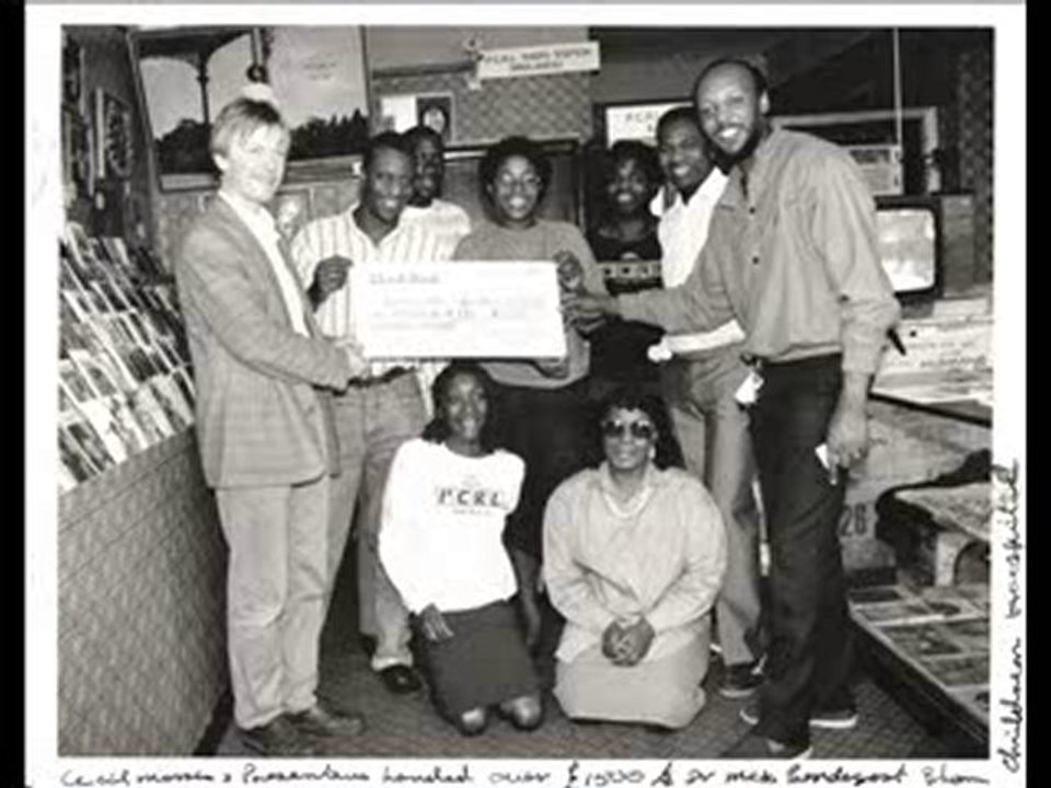 PCRL fundraising 1987