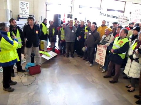En TER à Limoges contre la LGV