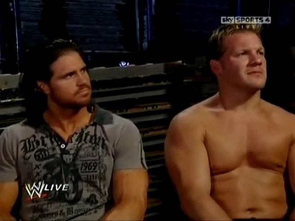 Jericho & Morrison Backstage - Raw 6 septiembre 10