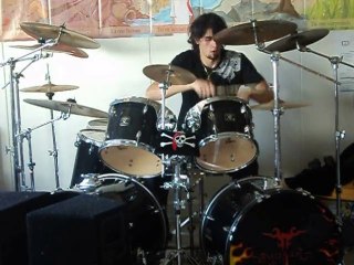 solo de batterie improvisé par Anthony 2