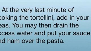 Delicious Tortellini Carbonara Recipe