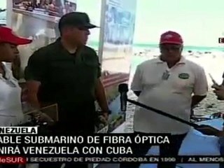 Cable submarino de fibra óptica permitirá expandir telecom