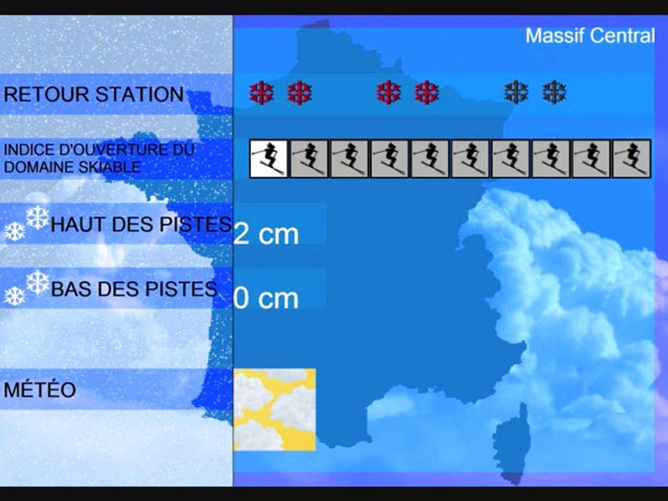 Météo des neiges: week-end du 22 et 23 janvier 2011