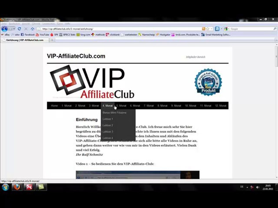 VIP-AffiliateClub | Geld verdienen am Computer.