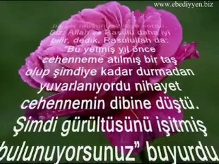 Allah'ın güç ve azabına karşı sorumluluk bilincinde olmak