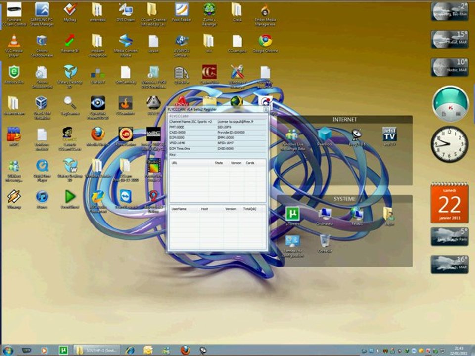 ajouter disque dur nas freebox sous  WIN SEVEN