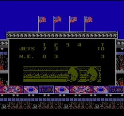 2011 NFL Playoffs - Tecmo Style! New York Jets vs New Englan
