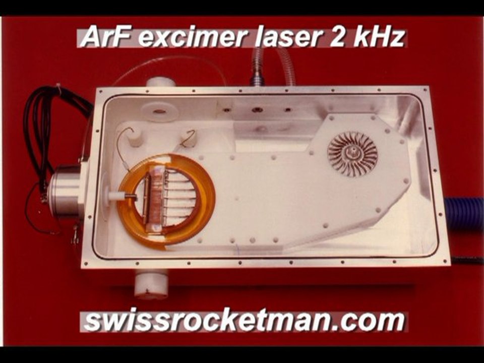Excimer ArF laser 2kHz