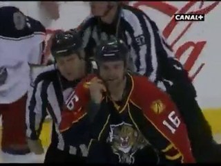 NHL - Colombus vs Florida - Grosse baston en direct