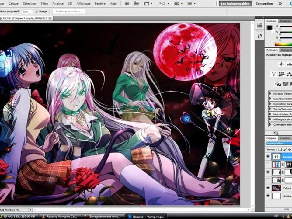 [SpeedMontage] - Rosario + Vampire - Moka