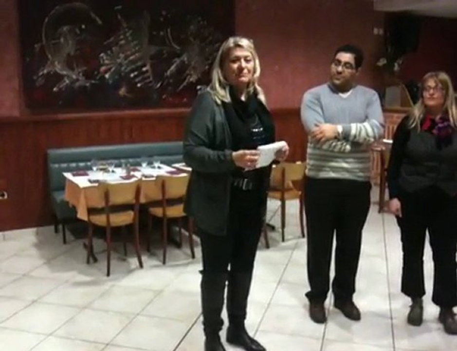 Discours De Véronique De Miribel, Présidente de la Voie du Littoral de Dunkerque.