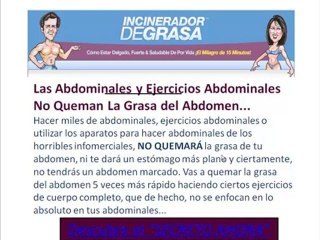 Como bajar de peso rapidamente (http://tinyurl.com/667bd9s)