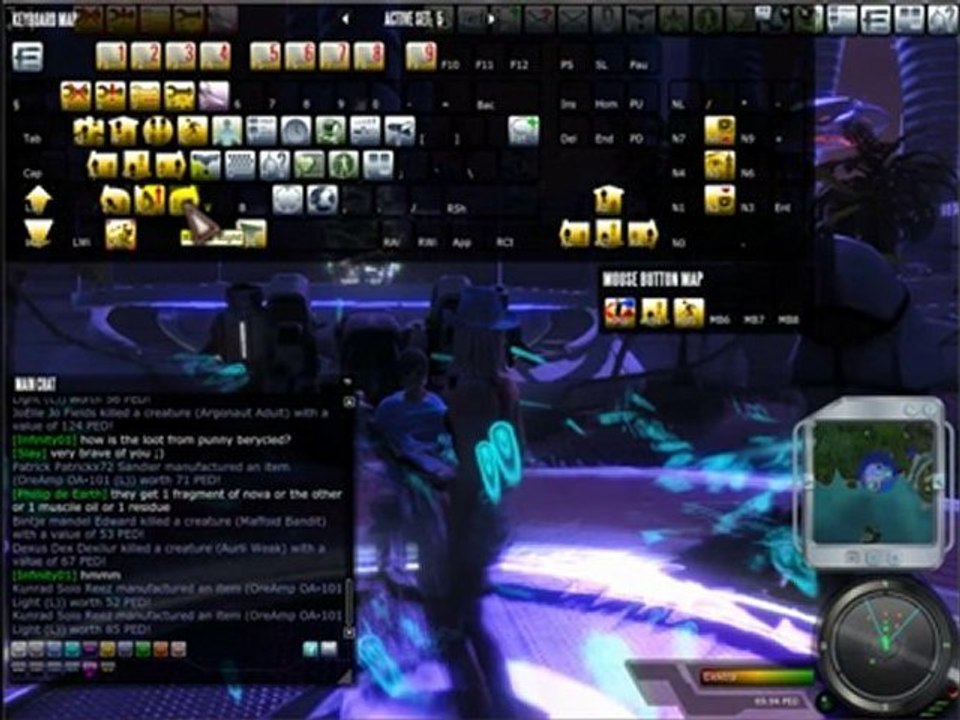 Entropia Universe: A movimentação do avatar