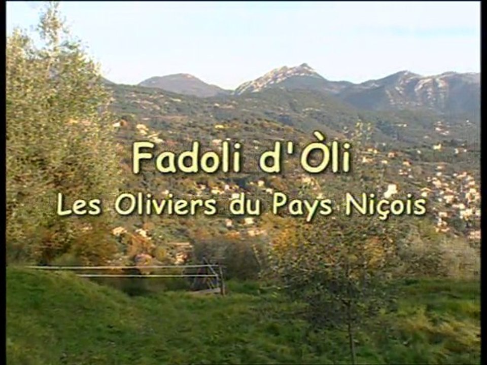 Fadoli d'òli - Les oliviers du Pays-Niçois