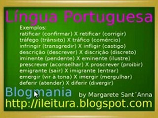 Estudo sobre os parônimos