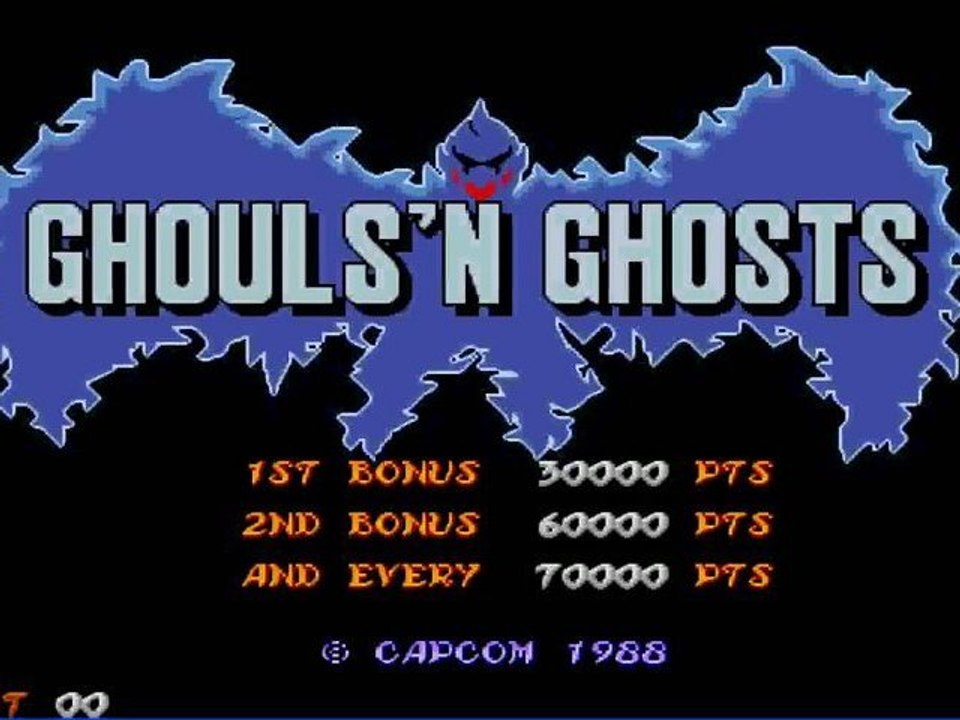Ghouls 'n Ghosts [Arcade] videotest