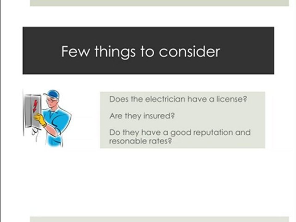 Boone NC Electrician, Boone Electrical Contractor, The Top