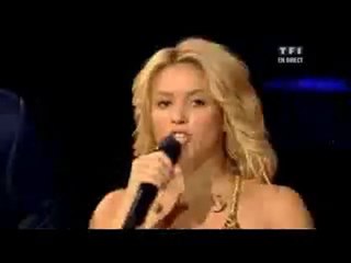 shakira chante la marseillaise