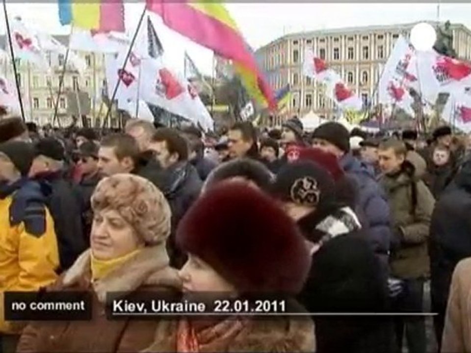 Manifestation à Kiev en marge du 92ème... - no comment