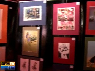 Vente aux enchères "glam’art" au Crazy Horse