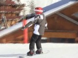 Les cours de SNOW BOARD au ski-club de Saint André de Corcy
