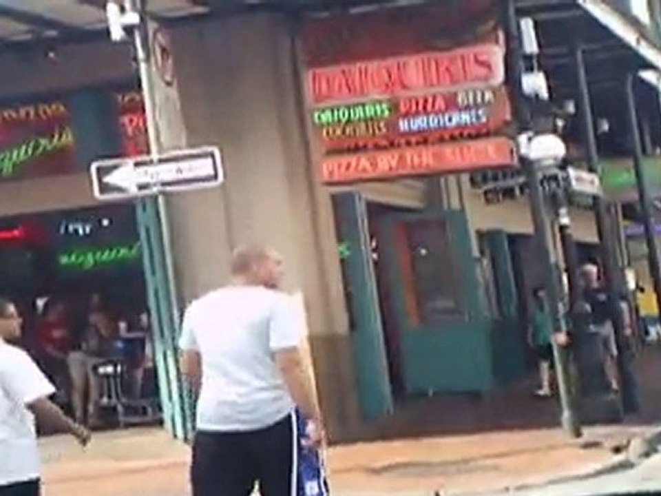 Traipsing Bourbon Street At Noon