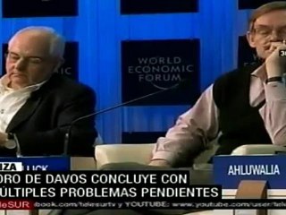 Foro de Davos no resolvió muchos problemas