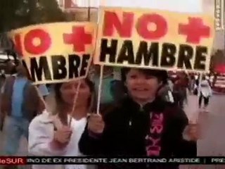 Marchan miles de manifestantes contra el gobierno de Calderón en la ciudad de México