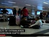 Continúa evacuación de turistas varados en Egipto
