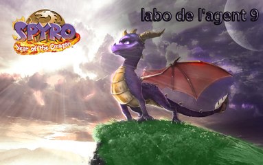 spyro year of the dragon : labo de l'agent 9