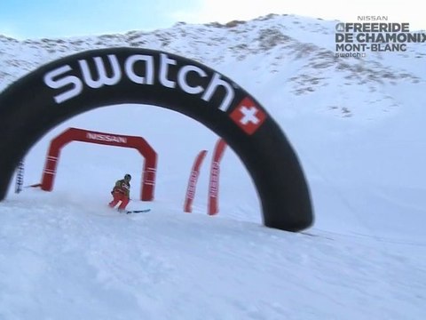 Angel Collinson Winner Nissan Freeride de Chamonix-Mont-Blan