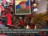 La revolución bolivariana está más viva que nunca: Chávez