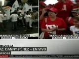 Dos marchas en Venezuela para recordar la caída de Pérez Jiménez
