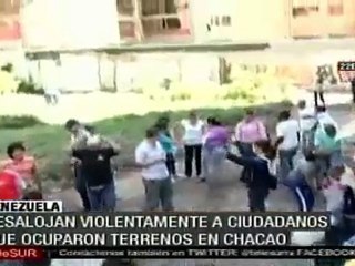 Represión Policial en municipio caraqueño liderado por oposición