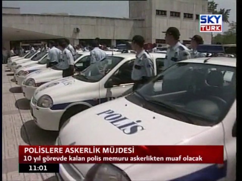 Polislere Askerlik Müjdesi