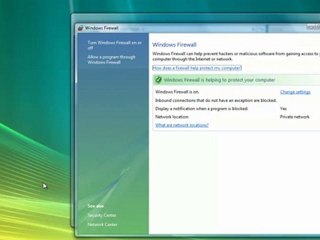 How to change windows vista firewall setting (www.pcdocpro.c