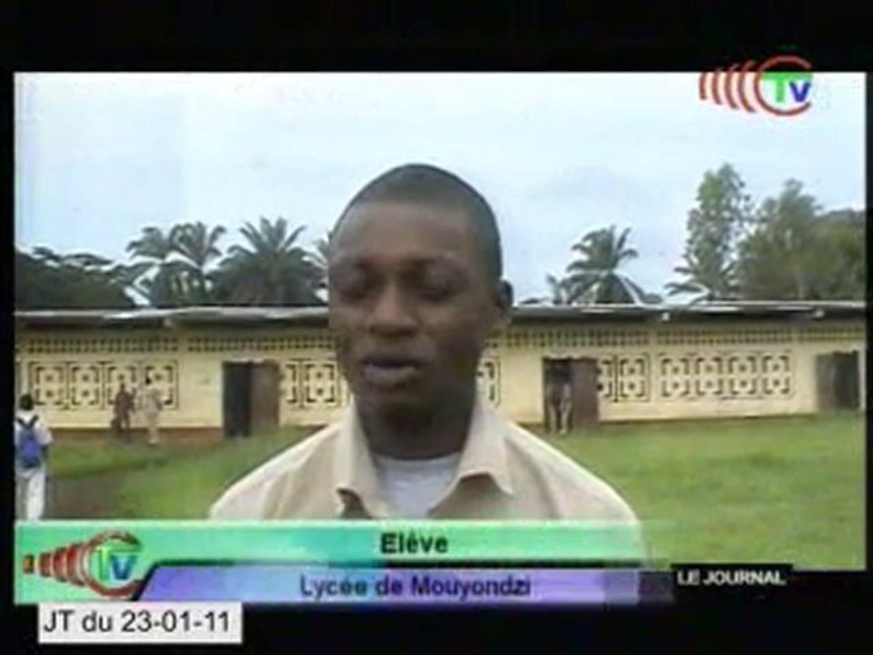 Une ONG vole au secours des élèves de Mouyondzi