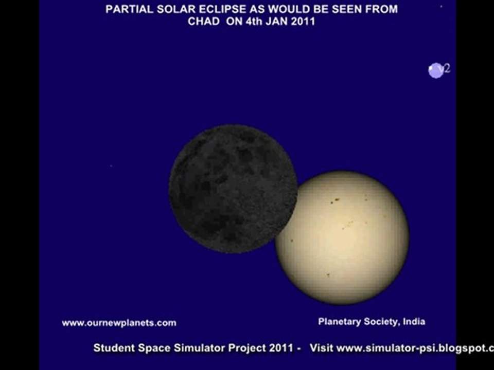 4th Jan 2011 Eclipse CHAD 4 janvier 2011 Eclipse