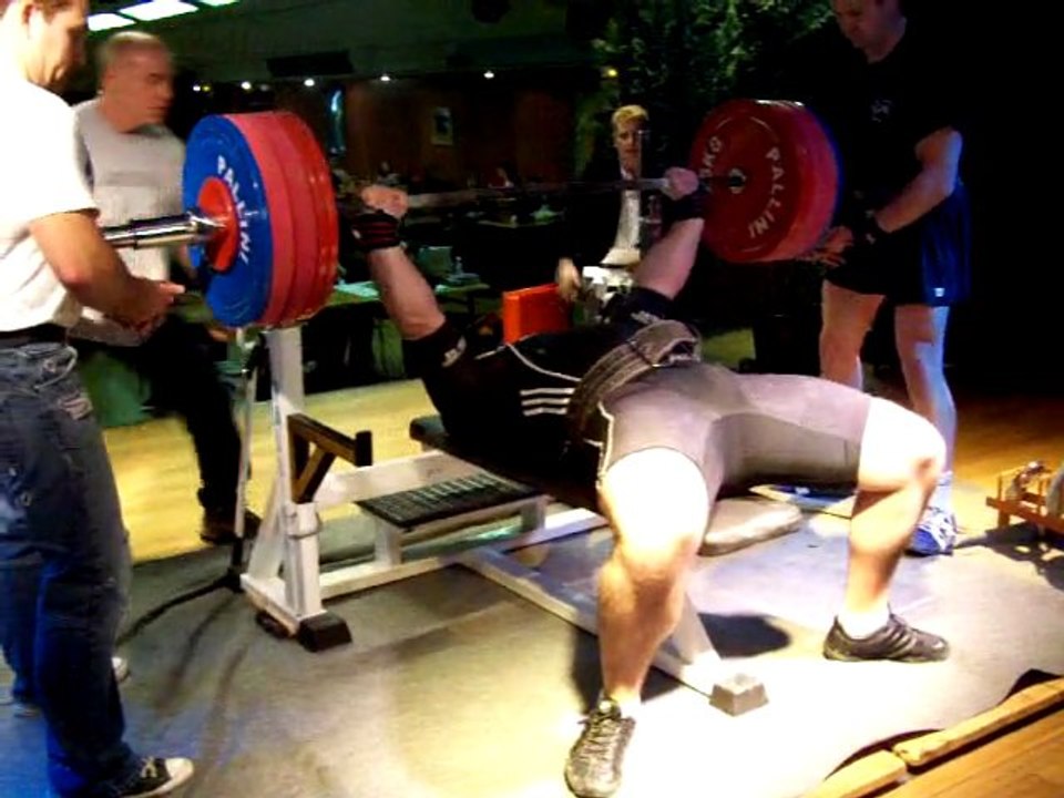 Aurélien Le Jeune 270kg Bench Press, FFHMFAC
