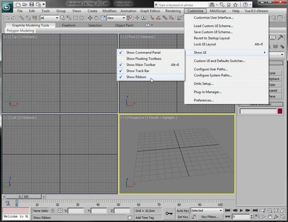 Introduction Tutoriel 3ds max