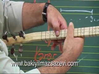 Baglama Kursu video eğitimi 12.Bölüm baki Yilmaz Saz Evinden