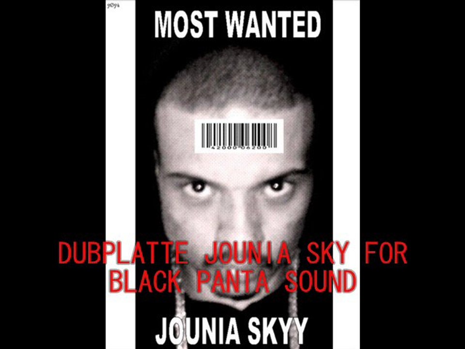 JOUNIA DUBPLATTE FOR BLACK PANTA SOUND