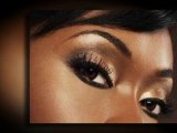 African American Makeup - Cat's Eye