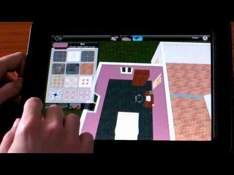 HOME DESIGN 3D IPAD BY LIVECAD FR (TEASER 1) APP APPLE