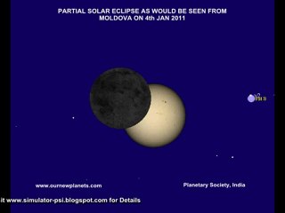 4th Jan 2011 Eclipse MOLDOVA 04 ianuarie 2011 Eclipse
